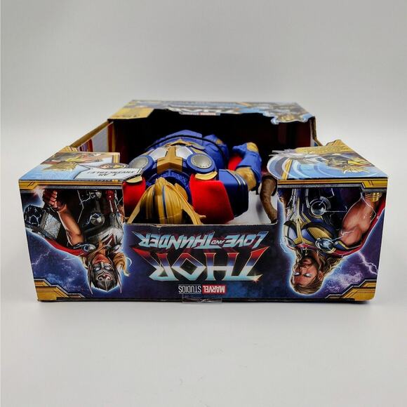 Hasbro Marvel StormBreaker Strike Thor, Thor Love and Thunder Action Figure New - Picture 6 of 6